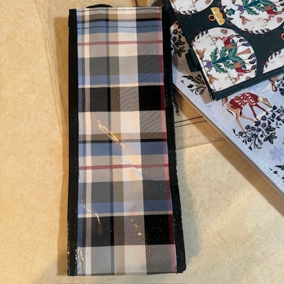 Vera Bradley MERRY MISCHIEF SNOW DAY 3 pc Reusable Market Tote Bags NWT - Picture 6 of 7